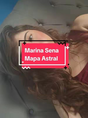 A woman with long brown hair is lying on a gray surface, likely a couch or bed, looking up at the camera. The image has a red rectangular overlay in the center with white text, and the woman's gaze is directed towards the camera, creating a sense of direct engagement.