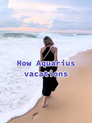 A woman walks away from the camera on a beach. The shore and the sea are visible with the text overlayed. The color palette is soft, mixing cool and warm tones.