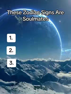 The image is a vertical composition featuring a celestial background and numbered boxes. The top portion of the image showcases a cosmic scene dominated by a blue planet with a glowing atmosphere. In the lower half, the landscape transitions into a mountainous terrain with snowy peaks. In the image's foreground, three white rectangular boxes are present, each labeled with a number from 1 to 3.