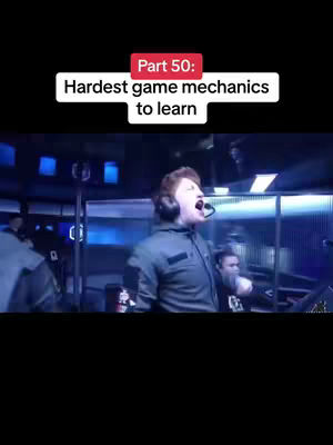 The cover image is a screenshot of a video game scene. The foreground features a person in a headset and microphone, with their mouth open wide as if shouting, likely reacting to the game. Behind them, a game environment is visible, indicating an arena or control center. Overlayed text shows the video's title.